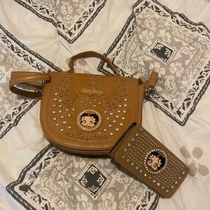 Betty Boop purse with wallet